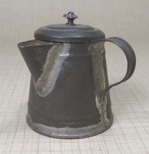 Tin Coffee Pot Soap/Lotion Dispenser