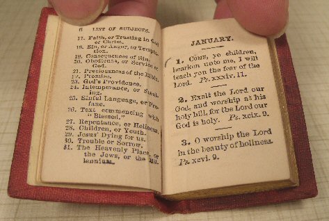 Honey Drops Cloth Bound Miniature Book 1855 #195-22 SOLD